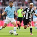 Bruno Guimaraes discussed Manchester City's interest in the summer.