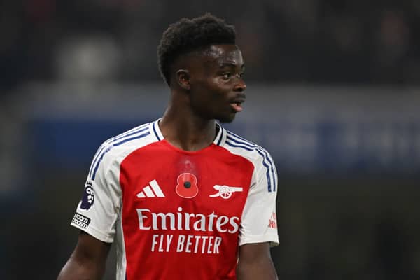 Bukayo Saka of Arsenal