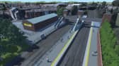 CGI aerial images of what the new Golborne Station could look like. Uploaded by George Lythgoe. Credit: TfGM. Free to use for all LDRS partners