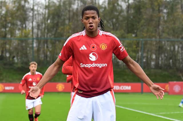 Chido Obi Martin of Manchester United U18s