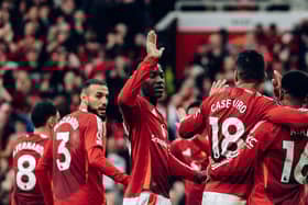 Manchester United made six changes against Everton