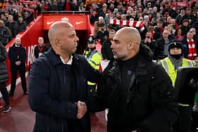 Arne Slot said he has no sympathy for Pep Guardiola and predicts the Manchester City manager will turn things round.