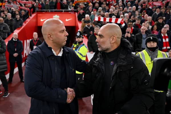 Arne Slot said he has no sympathy for Pep Guardiola and predicts the Manchester City manager will turn things round.