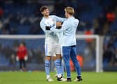 Pep Guardiola was asked about the availability of Kevin De Bruyne and John Stones ahead of the Manchester City game.
