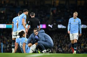 Pep Guardiola confirmed Nathan Ake and Manuel Akanji suffered injuries in the win over Nottingham Forest.