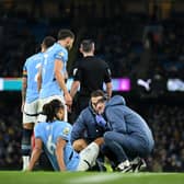 Pep Guardiola confirmed Nathan Ake and Manuel Akanji suffered injuries in the win over Nottingham Forest.
