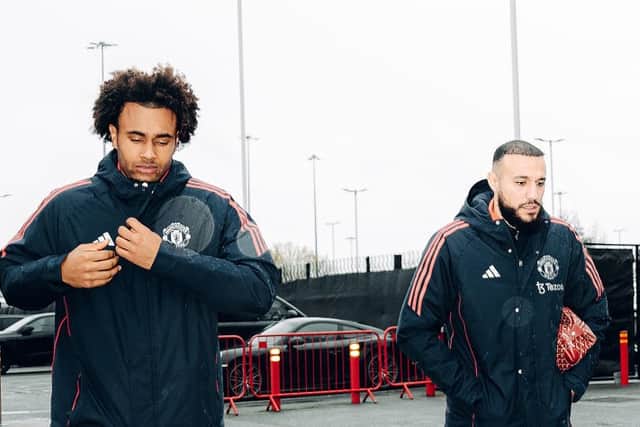 Manchester United arrived at Old Trafford ahead of their Premier League clash against Nottingham Forest