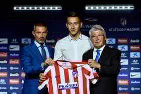 Andrea Berta (L) currently works for Atletico Madrid