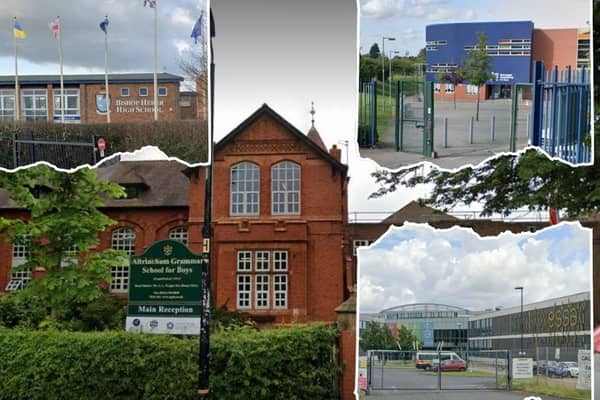 Several North West schools are among England's highest performers