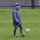 Pep Guardiola was asked about the availability of his team ahead of the clash against Juventus.