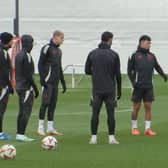 Toby Collyer is back in Manchester United training