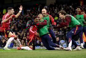 Manchester United came from behind to defeat Man City