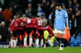 Bernardo Silva said Manchester City played like Under-15s against Manchester United.