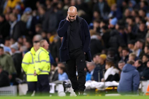 Pep Guardiola admitted he is 'not good enough' at present as Manchester City fall to another disappointing defeat.