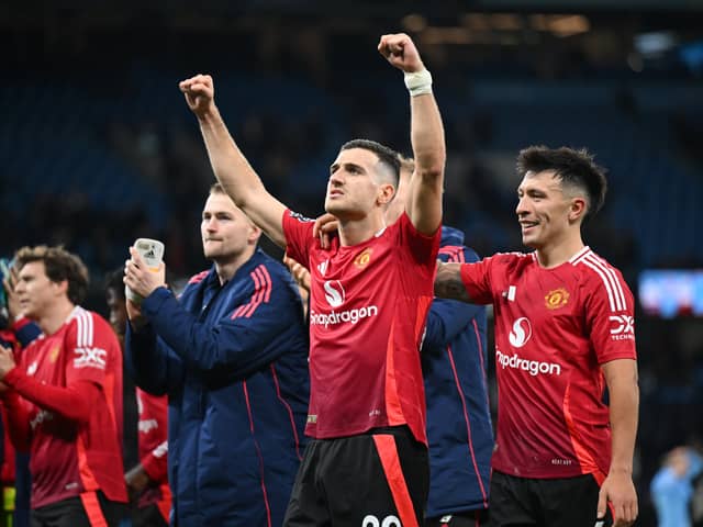 Diogo Dalot struggled in Manchester United's win over Man City