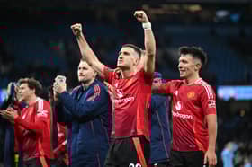 Diogo Dalot struggled in Manchester United's win over Man City