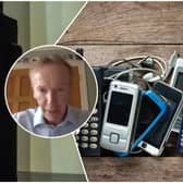Michael Harrison made the world's first mobile phone call just after midnight on January 1, 1985