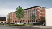 CGI of how Mill 2 could look after on redevelopment of the Eckersley complex in Wigan