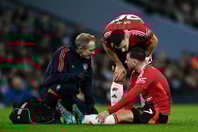Mason Mount is one of the three Manchester United players set to miss today's clash with Bournemouth