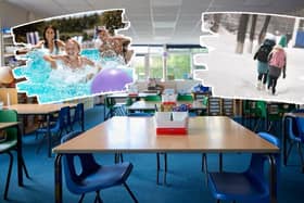 English schoolchildren have plenty of holidays to look forwards to throughout the year