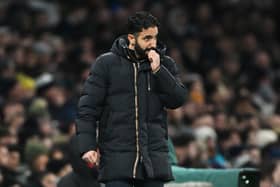 Ruben Amorim watched his side lose 4-3 to Tottenham