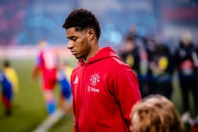 Marcus Rashford faces an uncertain future at Old Trafford.