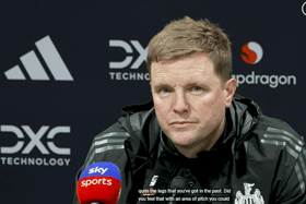 Eddie Howe explained how Newcastle beat Manchester United