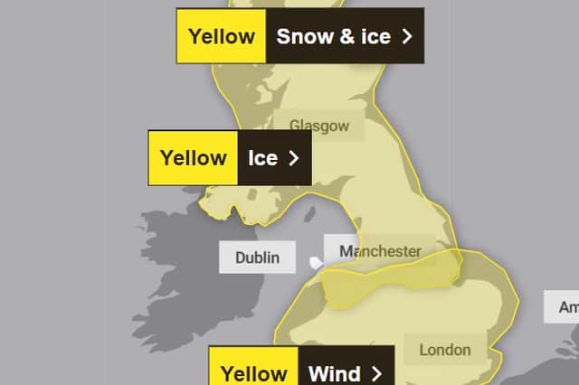 Weather warning