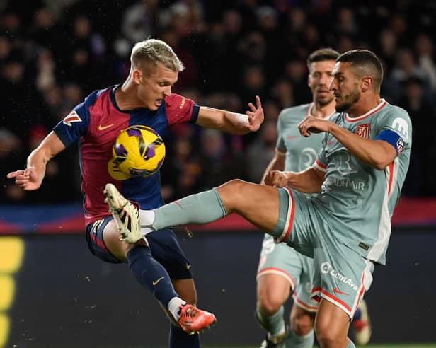 Dani Olmo faces an uncertain future at FC Barcelona
