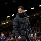 Manchester United boss Ruben Amorim. 