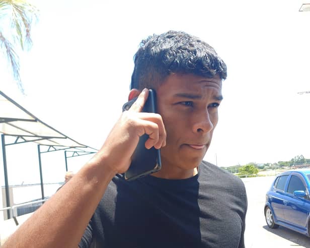 Diego leon travelled to Manchester over the weekend