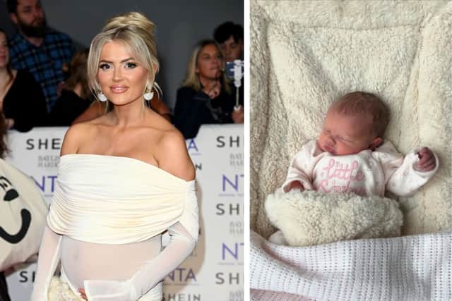 Blackpool Coronation Street actress Lucy Fallon has given birth to a baby girl.
