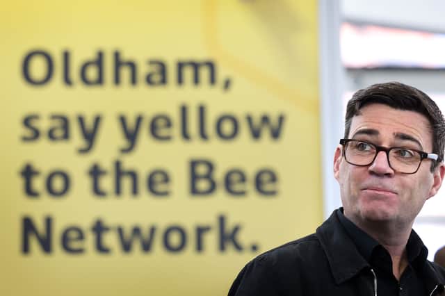 Andy Burnham has a plan for public transport in Greater Manchester