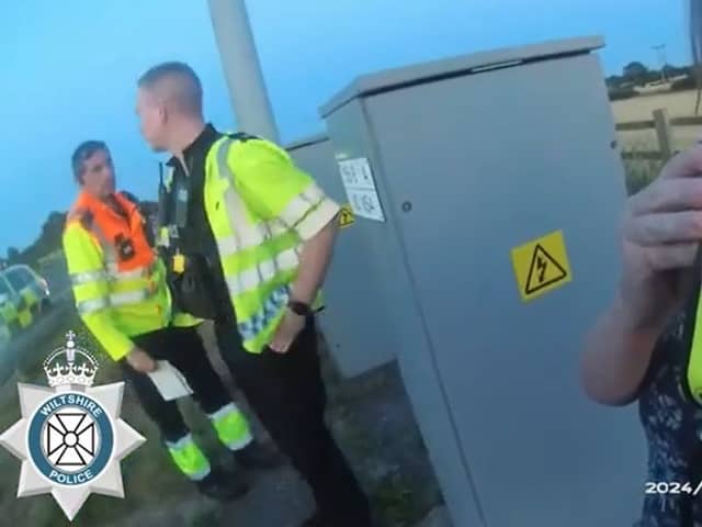 Drink driver blows three times legal limit after breaking down.