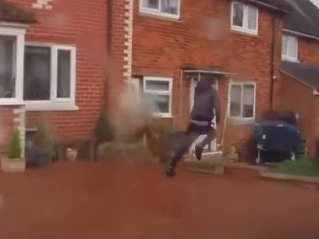 Burglars caught after filming themselves at the scenes of their crimes.