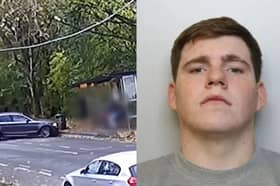 James Doherty crashed into a bus stop, seriously injuring a 4-year-old boy.