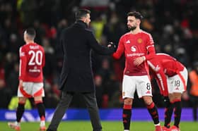 Ruud van Nistelrooy returned to Old Trafford as Leicester manager