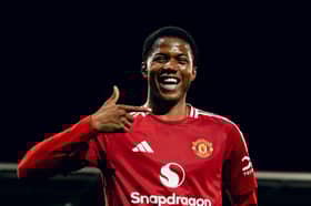 Chido Obi-Martin scored a hat-trick as Manchester United defeated Chelsea in the Youth Cup