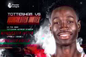 Manchester United face Tottenham in the Premier League on Sunday