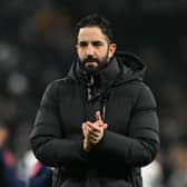 Ruben Amorim spoke to the press after Manchester United lost to Tottenham