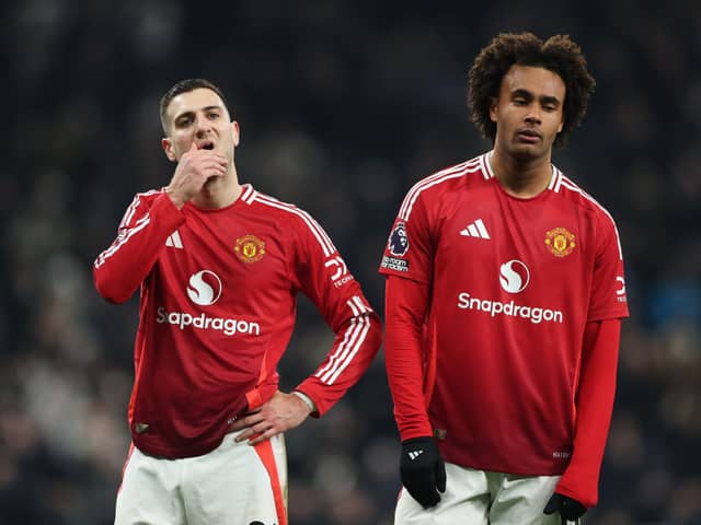 Manchester United were defeated by Tottenham on Sunday