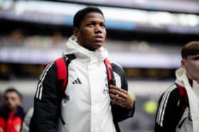 Chido Obi made his Manchester United debut against Tottenham