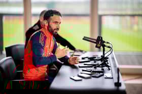 Ruben Amorim spoke to the press ahead of Manchester United's trip to face Everton