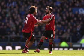 Bruno Fernandes shone for Manchester United against Everton