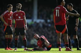 Manchester United suffered an injury setback in their draw with Everton