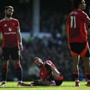 Manchester United suffered an injury setback in their draw with Everton