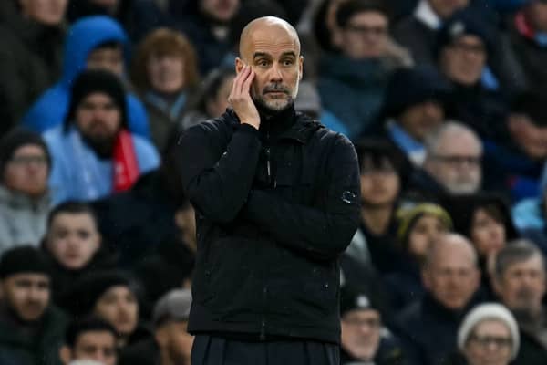 Pep Guardiola is aiming for his Man City side to finish fourth