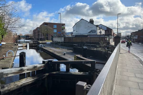 The Rochdale Canal runs through the heart of Newton Heath