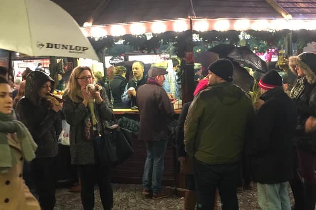The markets left the area after the 2019 event, when the ongoing refurbishment forced festivities away from the area.