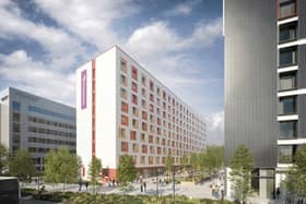 How the new Manchester Airport Premier Inn might look